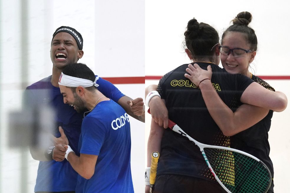 Doble oro para Colombia en los Panamericanos: campeones en squash