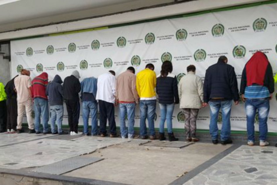Capturan a 13 abusadores sexuales de niños en Bogotá