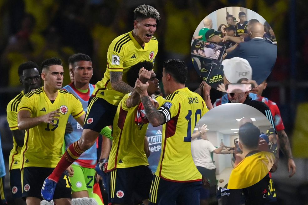 Monumental pelea en Barranquilla después del Colombia vs. Brasil: ¿qué pasó?: vídeo
