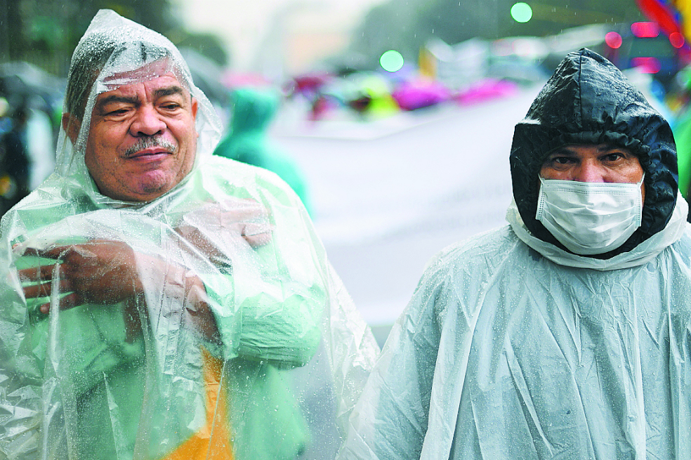 Temporada de lluvias y  de enfermedades respiratorias en Bogotá