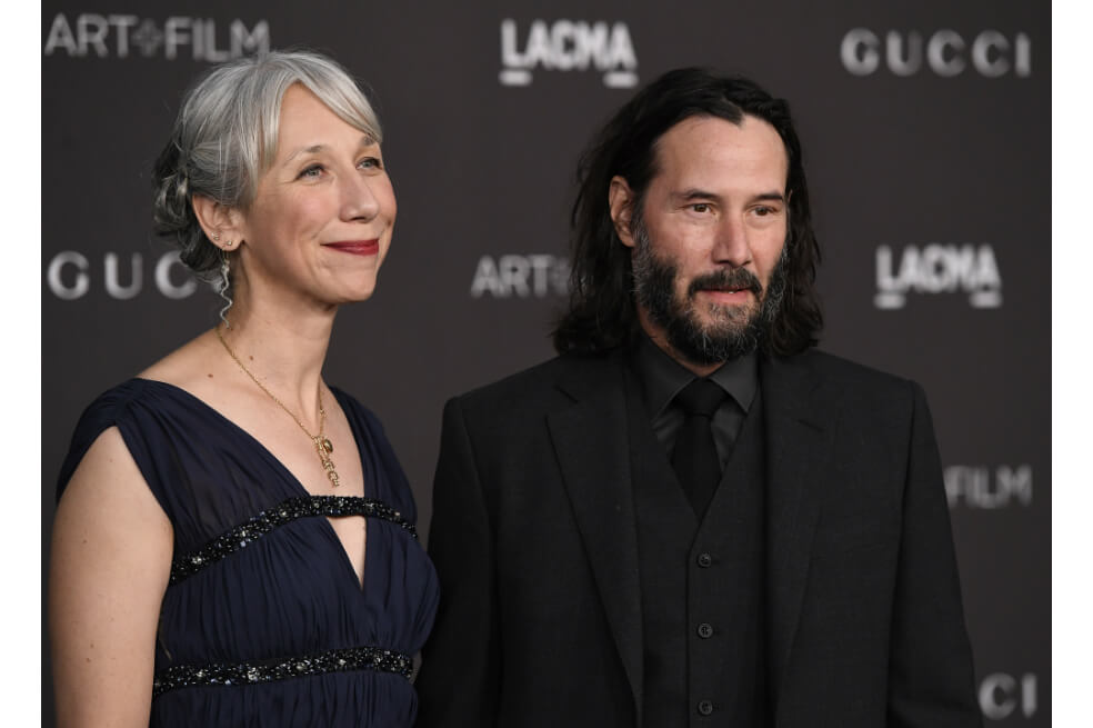Keanu Reeves presenta a su nueva novia, la artista Alexandra Grant