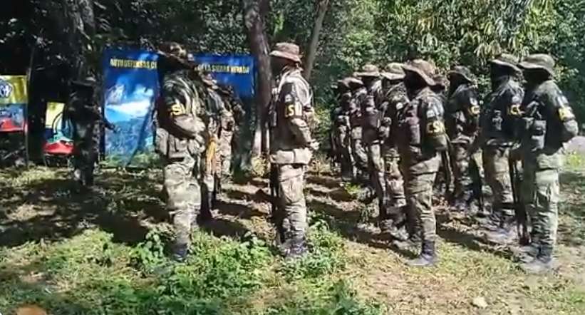 El video emitido por las Autodefensas Conquistadores de la Sierra está fechado el 18 de enero de 2023.