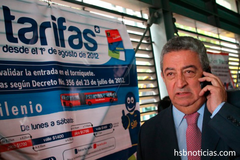 Fernando Rey seguirá al frente de la gerencia de Transmilenio