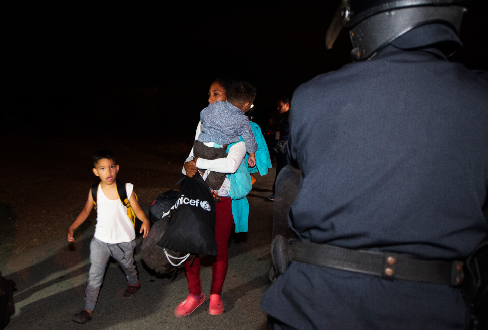 Masiva movilidad de migrantes venezolanos desató alarma fronteriza