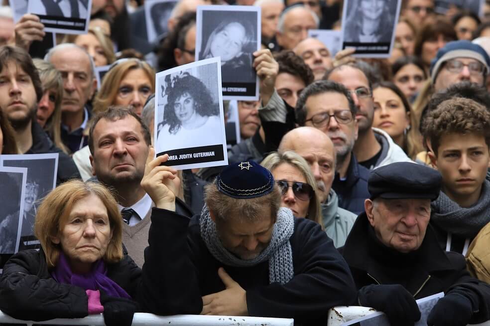 En fotos: Argentina conmemora el peor atentado terrorista de su historia, AMIA