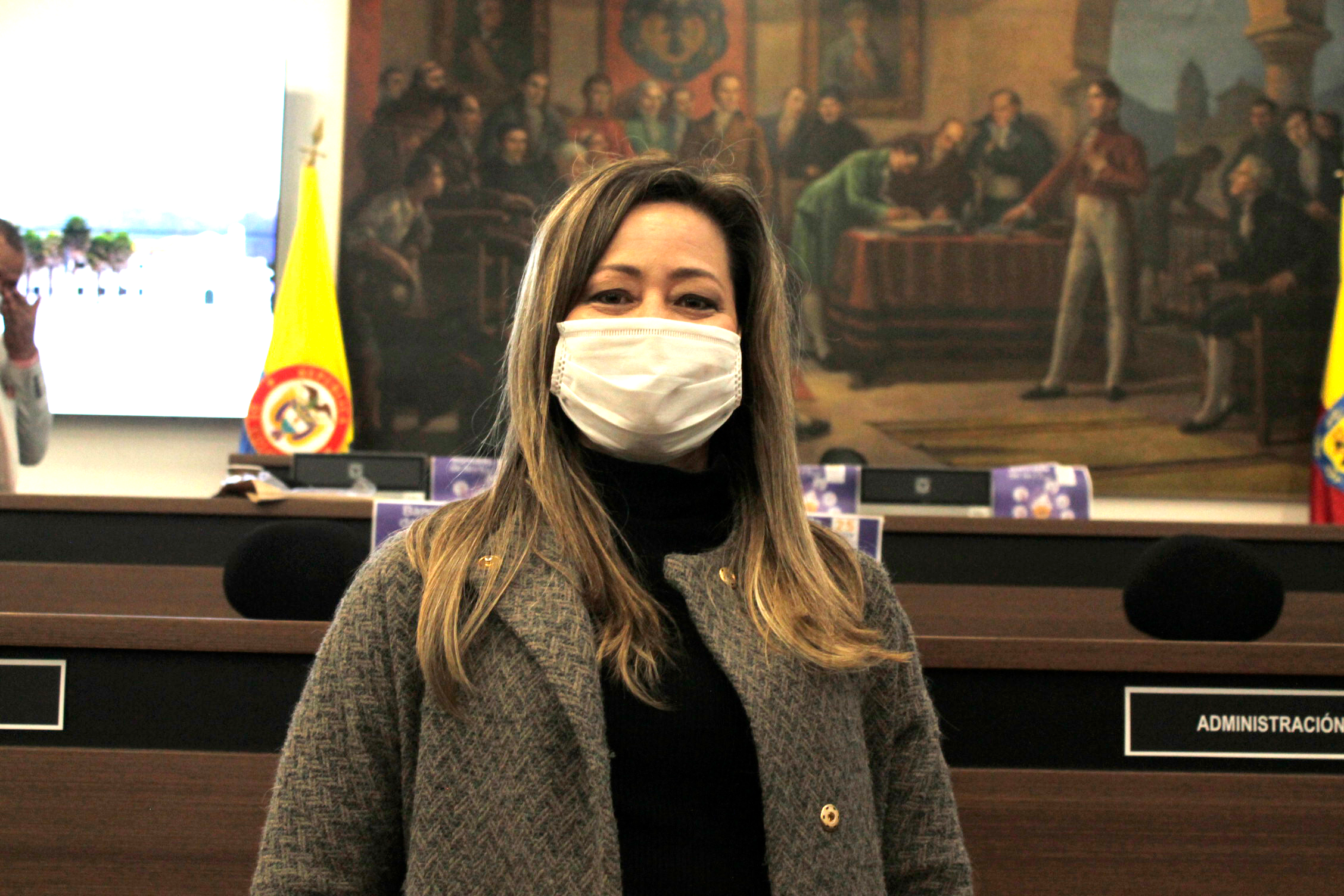 La alcaldesa reaccionó de manera oportuna ante la crisis: presidenta del Concejo de Bogotá