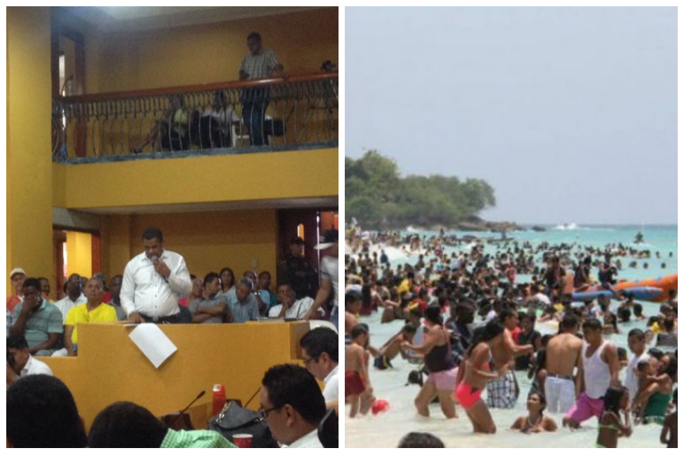 Denuncian cobro ilegal para ingresar a Playa Blanca en Cartagena