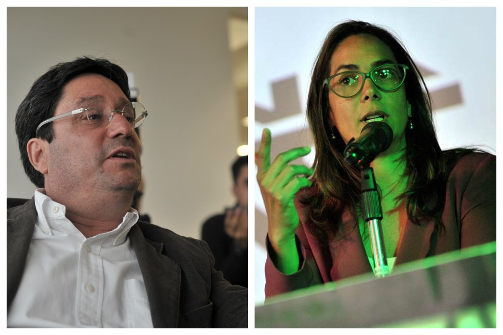 Pacho Santos y Gina Parody, tras los votos de Bogotá