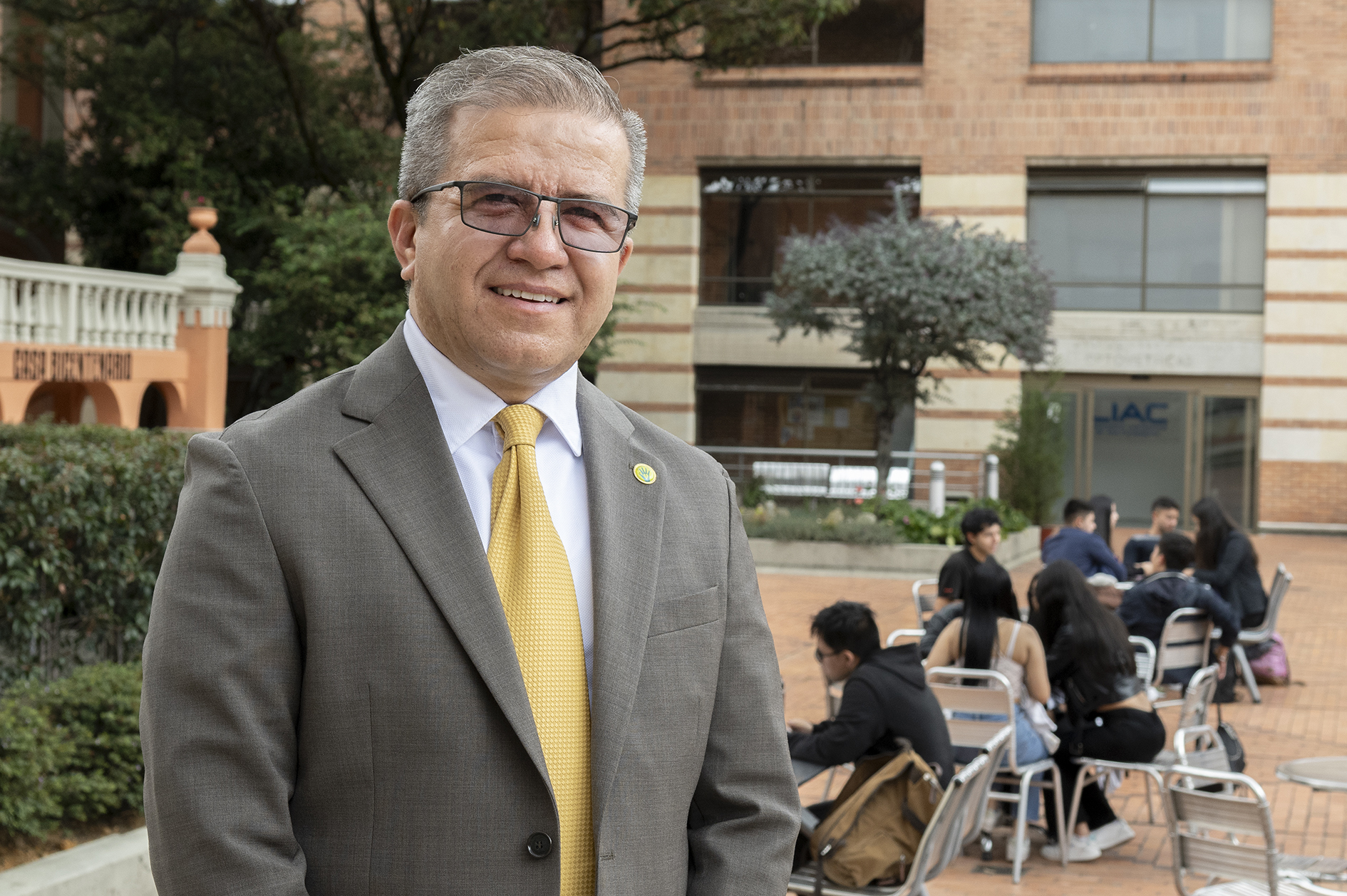 Hno. Niky Alexánder Murcia, rector de la Universidad de La Salle.