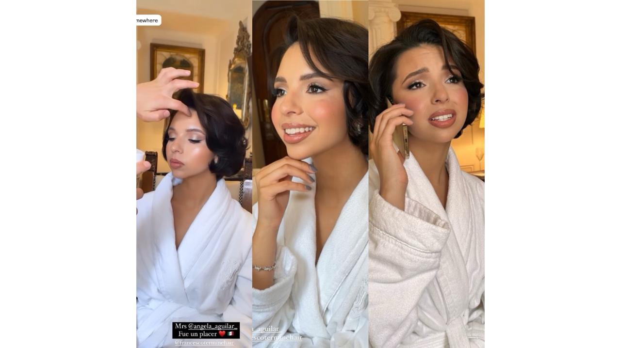 Ángela Aguilar y Nodal se habrían casado en Italia. Aparecen video y fotos
