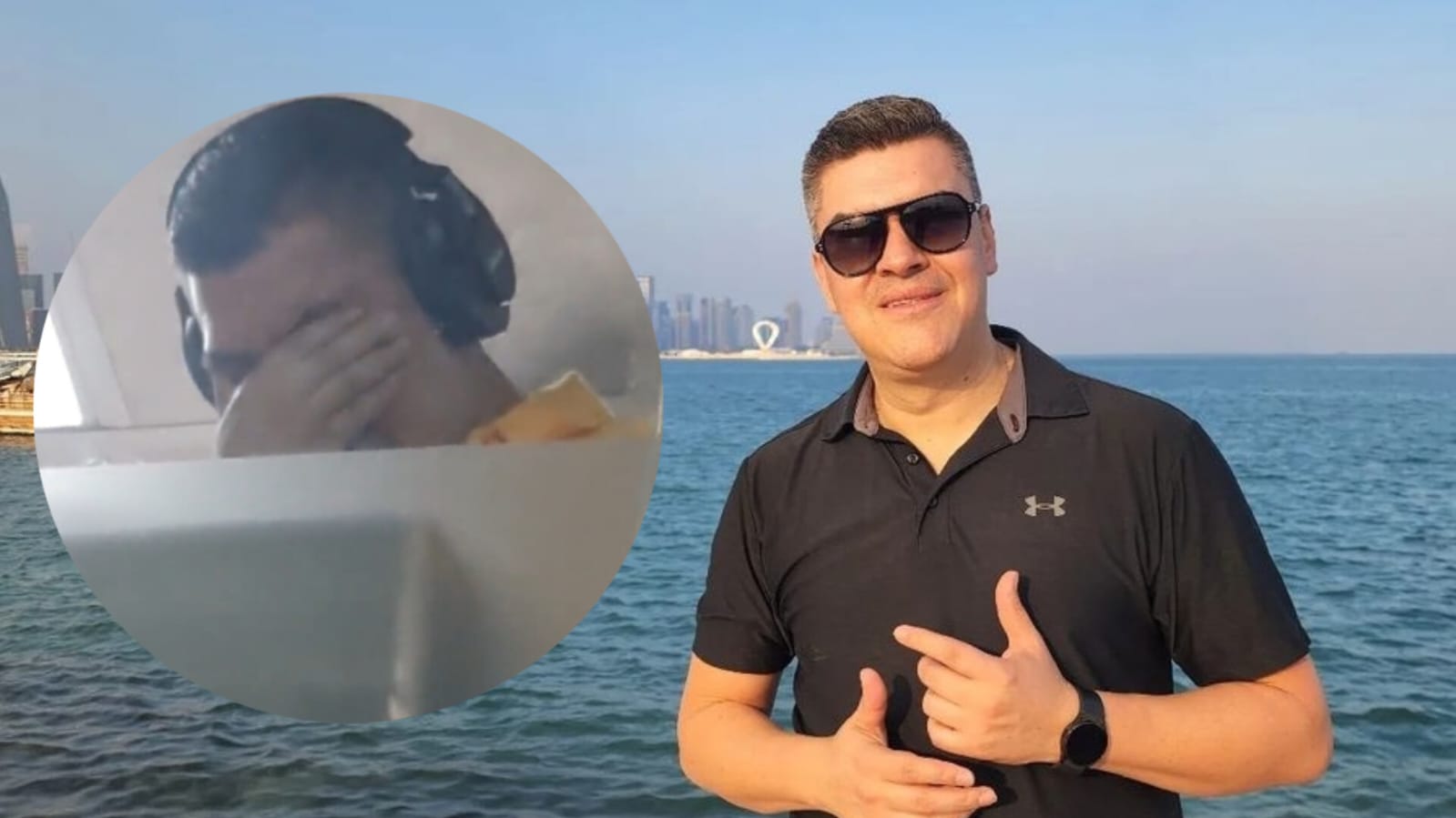 Eduardo Luis soltó ‘madrazo’ y lloró narrando la victoria de Colombia: video