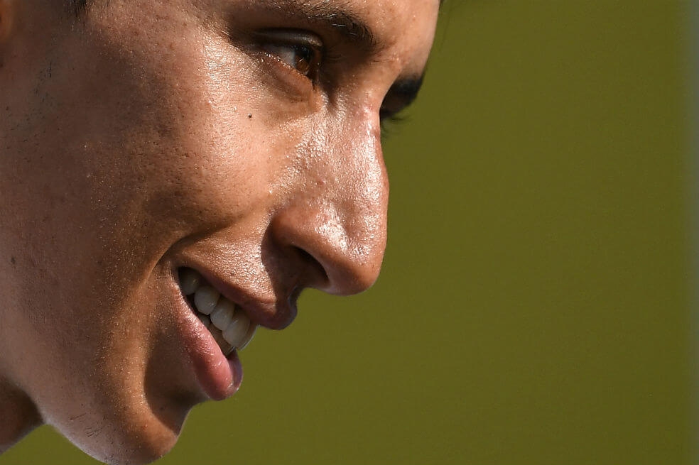 Egan Bernal: «Mierda, estoy peleando el Tour de Francia»