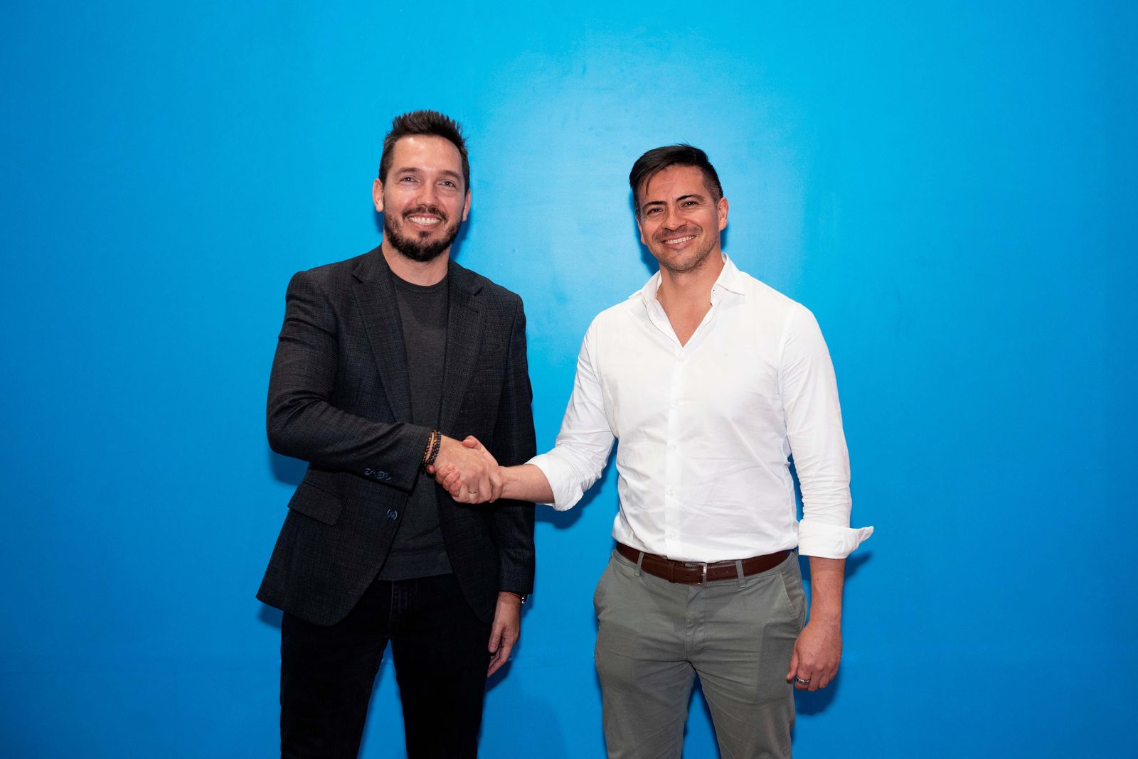 Pablo Santos, CEO de Finaktiva, y Eduardo González, Country Manager de BBVA Spark.