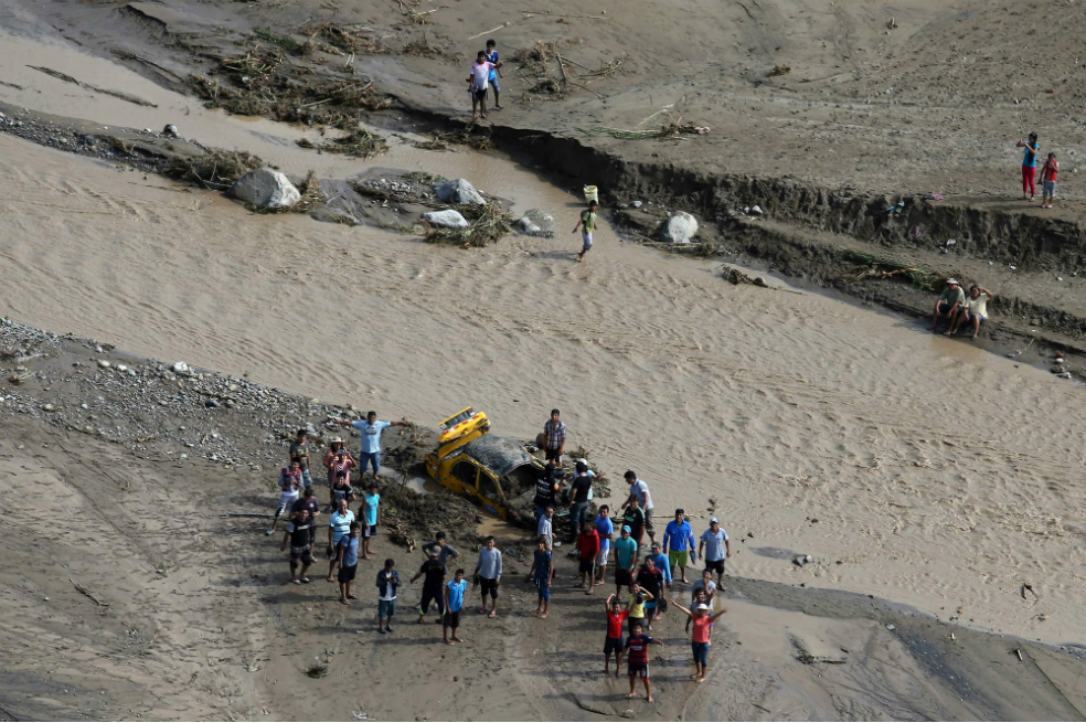 Desde el aire: imágenes de las inundaciones en Perú