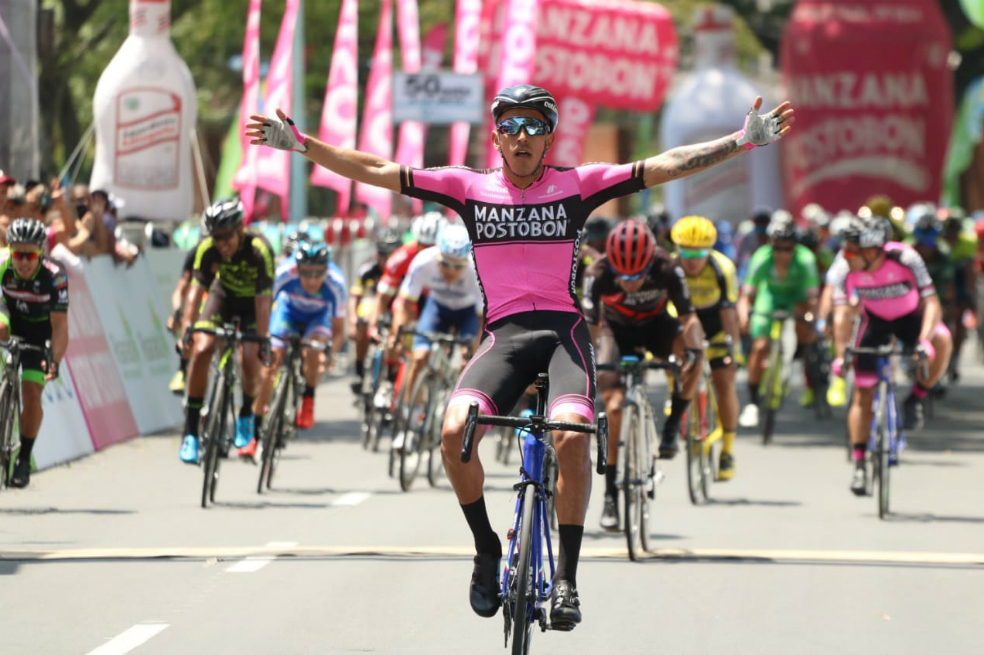 Juan Sebastián Molano ganó la primera etapa de la Vuelta a Colombia