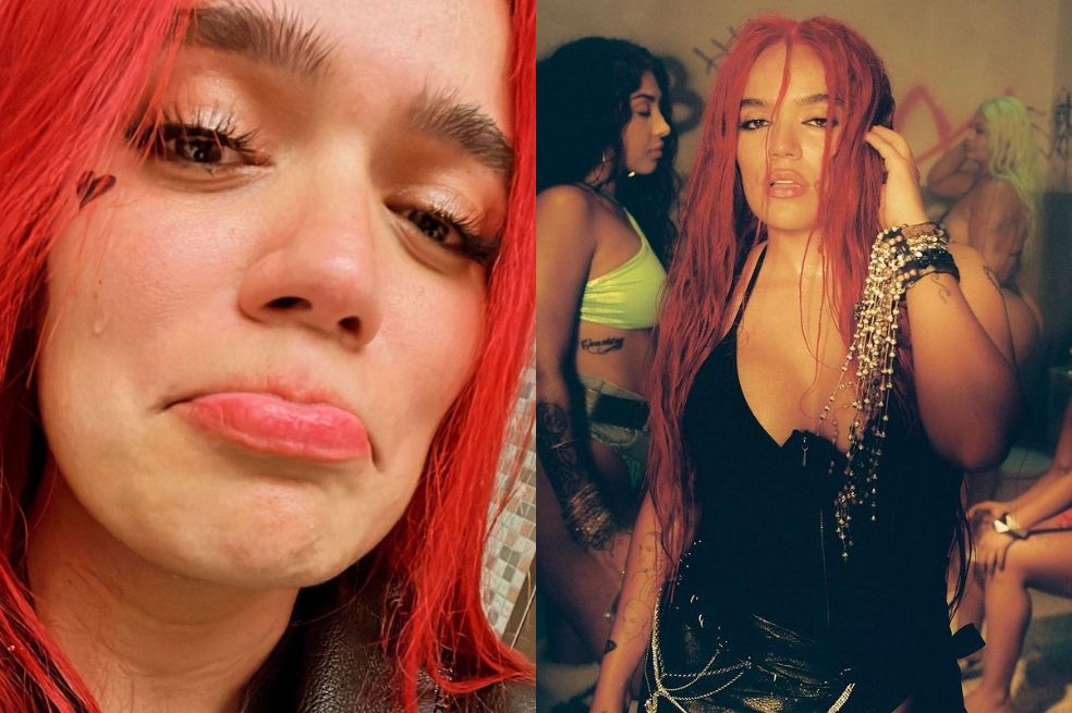 Video: Karol G visita en el hospital a mujer que dio a luz en su concierto