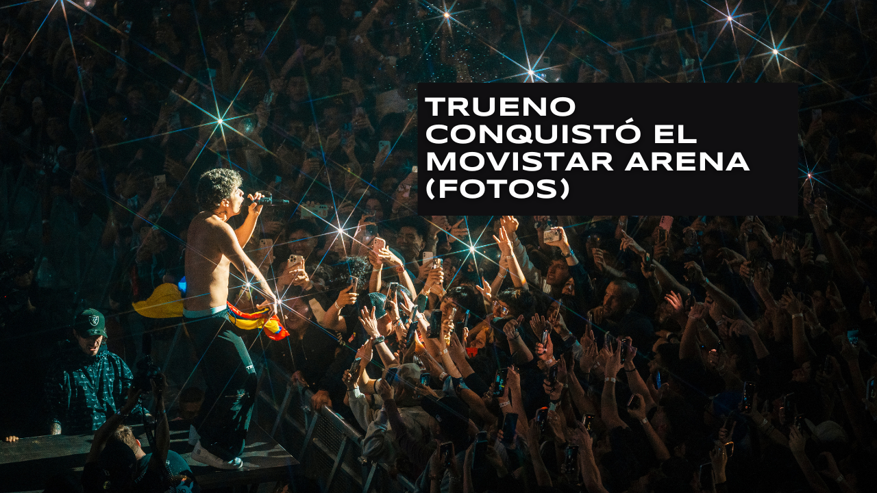 Trueno conquistó el Movistar Arena de Bogotá (Fotos)