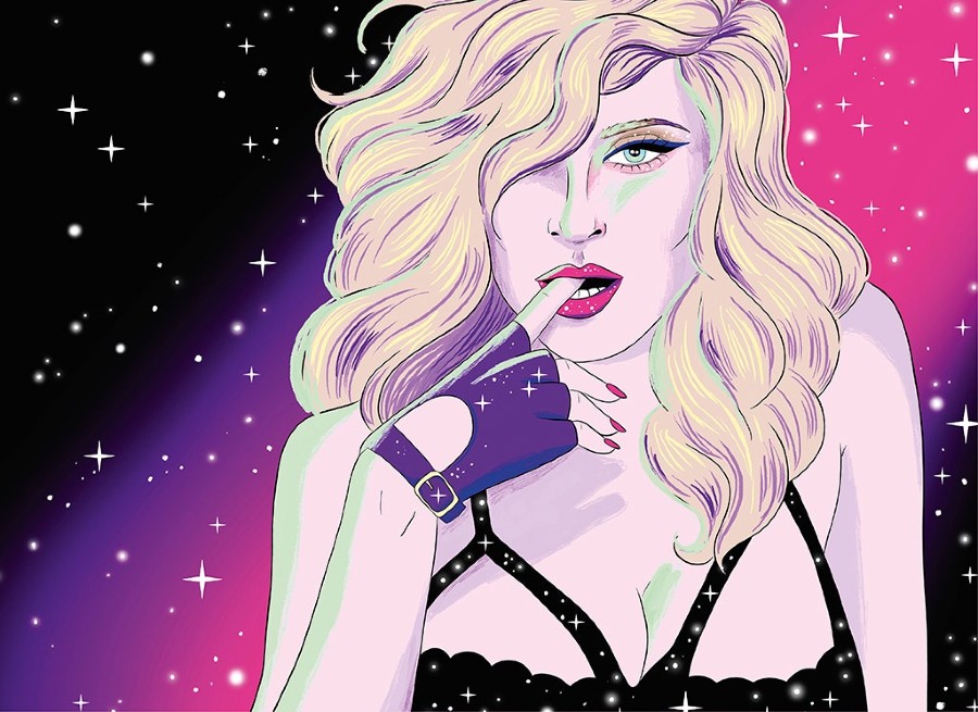 Llegó a Colombia la vida ilustrada de Madonna