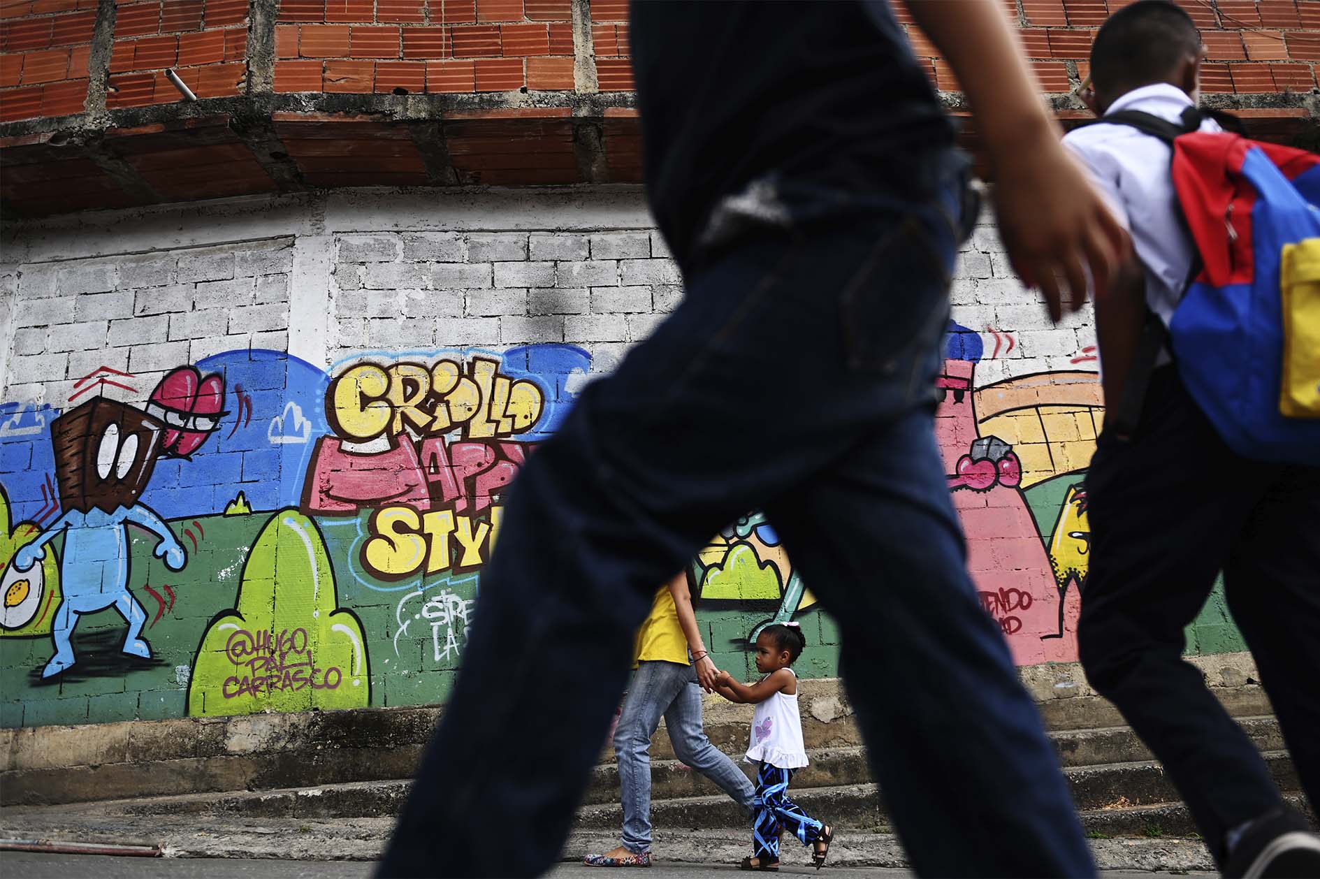 Grafitis en Petare, el barrio más complejo de Caracas