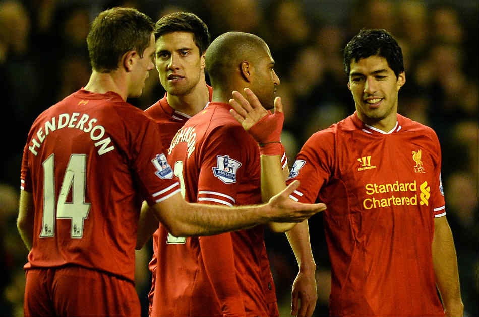 Con gol de Suárez, Liverpool goleó a West Ham