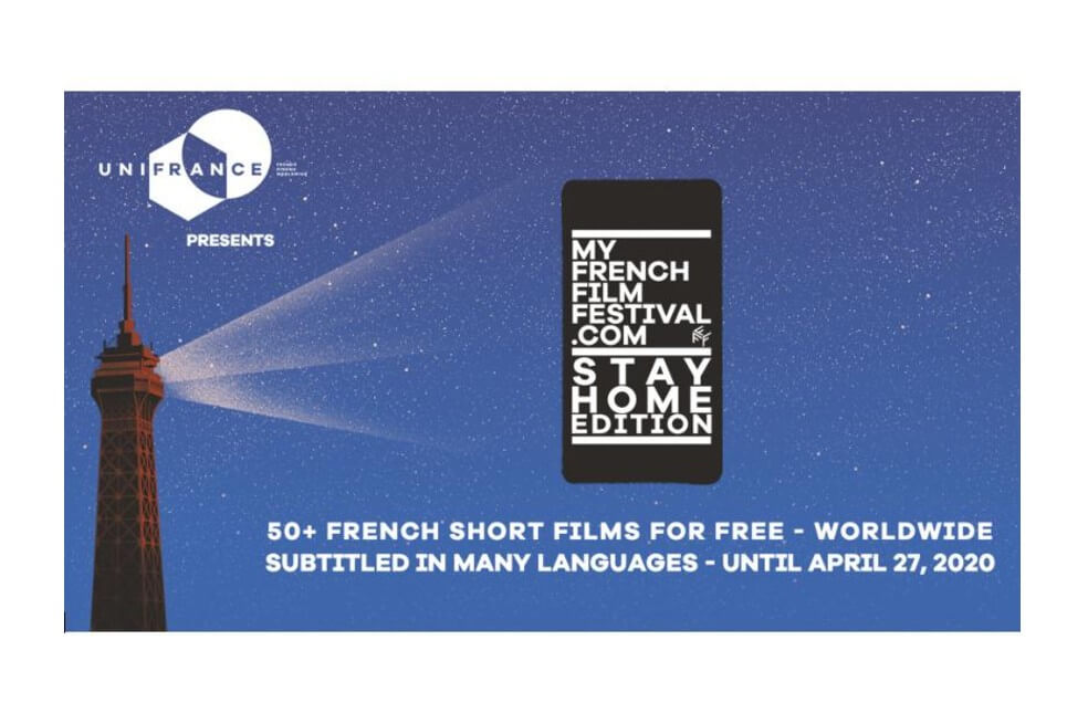 La ‘Stay home ediction’ estará disponible durante las próximas semanas de abril de 2020 en el sitio web Myfrenchfilmfestival.com/es.