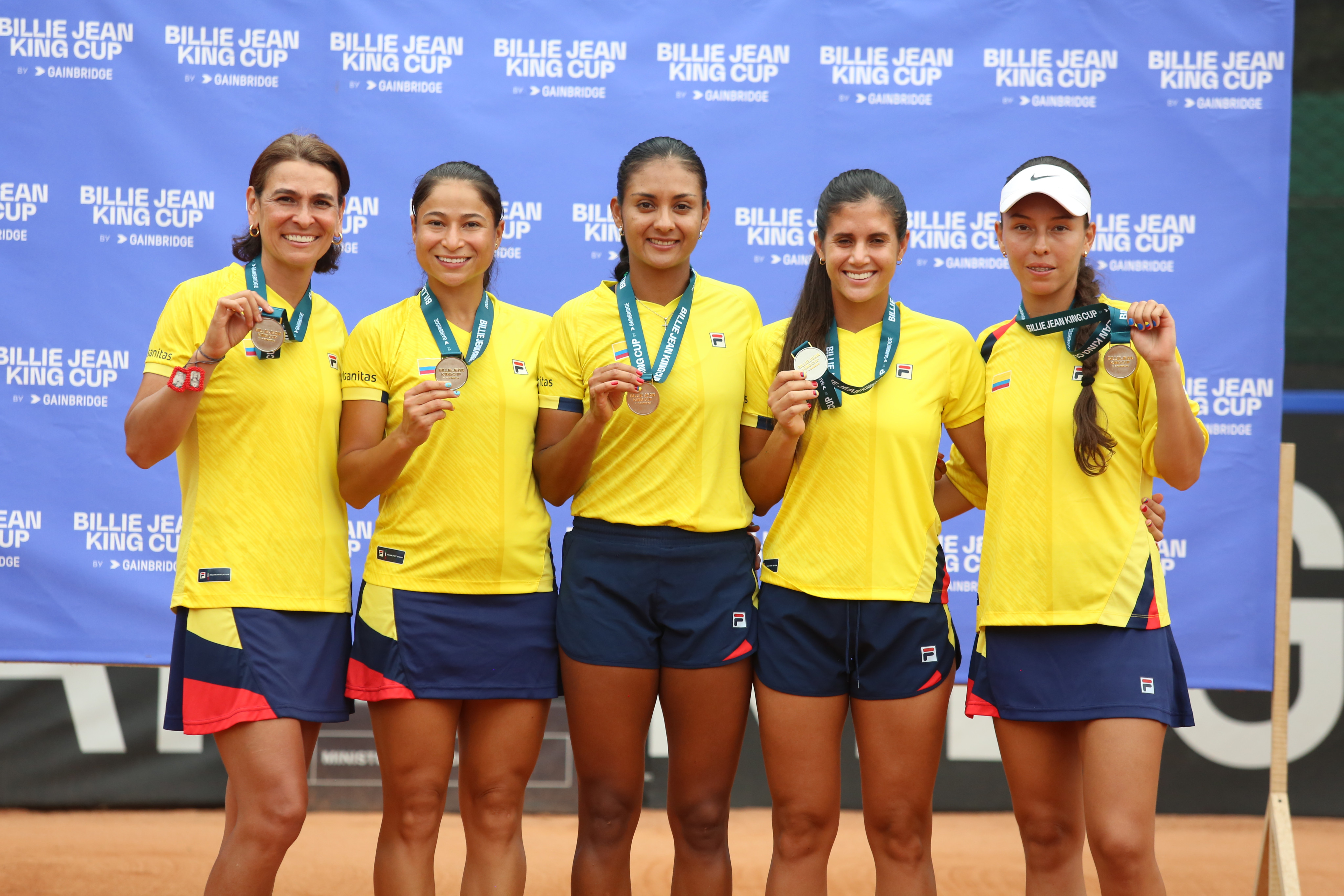 Los retos para Colombia en los ‘play-offs’ de la Copa Billie Jean King