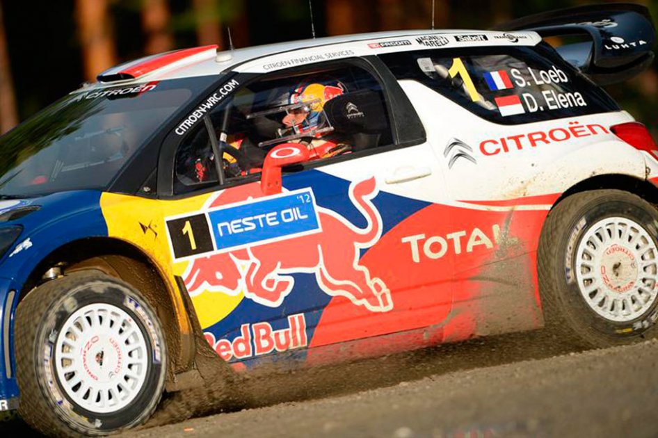Loeb lidera Rally de Finlandia tras primer día