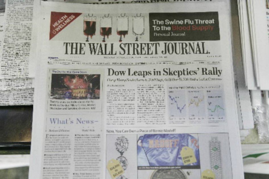 The Wall Street Journal lanza una edición común para Europa y Asia