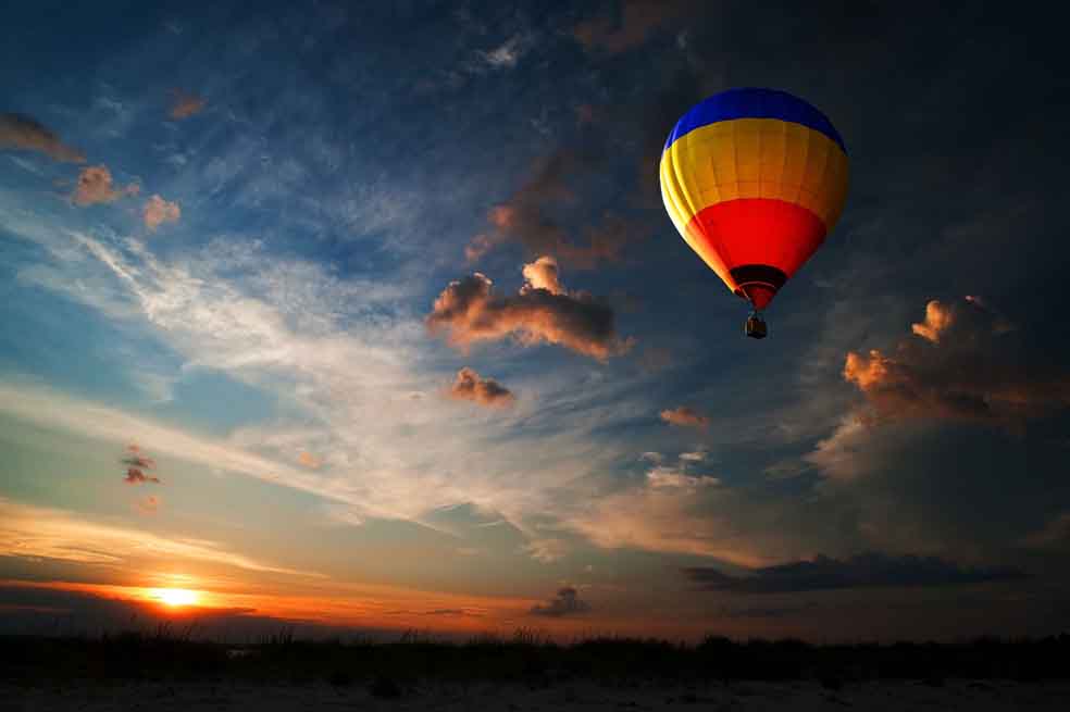 Viajar en globo, una aventura en el cielo