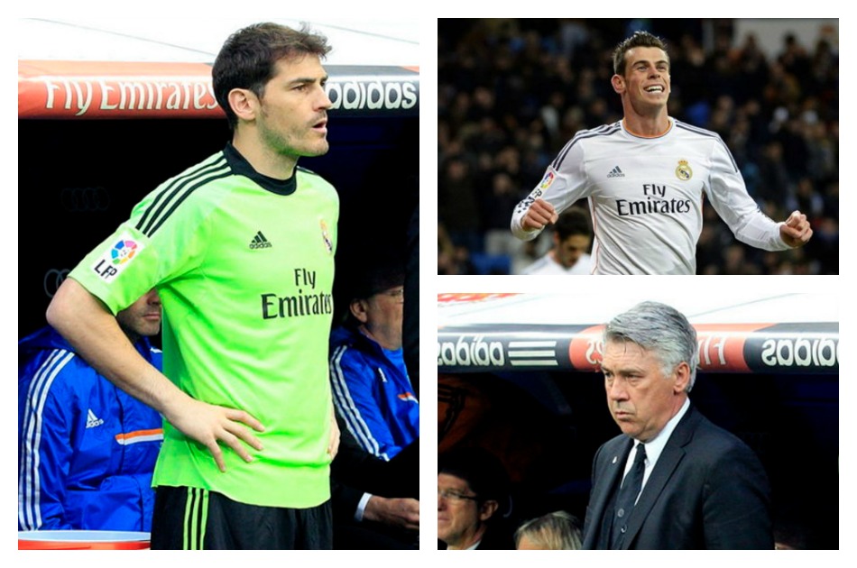 Casillas, Bale y Ancelotti, los más señalados por una afición cansada