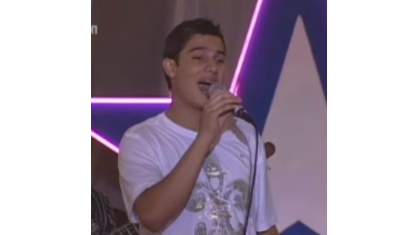 Pipe Bueno: así se veía a sus 16 años cantando en ‘El show de las estrellas’