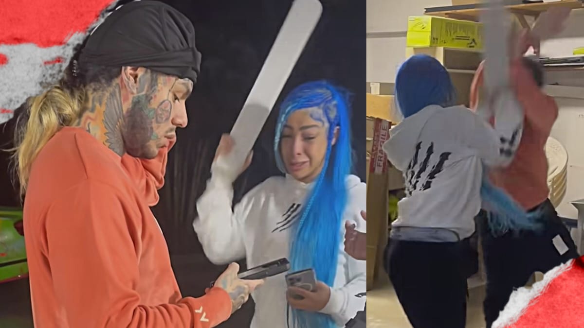 ¿Yailin y Tekashi 69 terminaron? Videos de sus violentas peleas desatan rumores