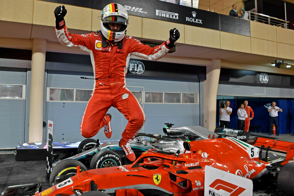 Vettel logró la pole en el GP de Alemania