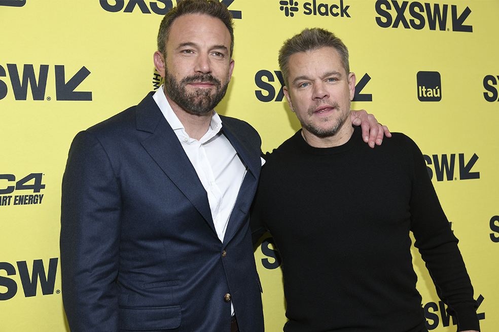 Actriz de origen colombiano, despedida de DC, estará con Ben Affleck y Matt Damon