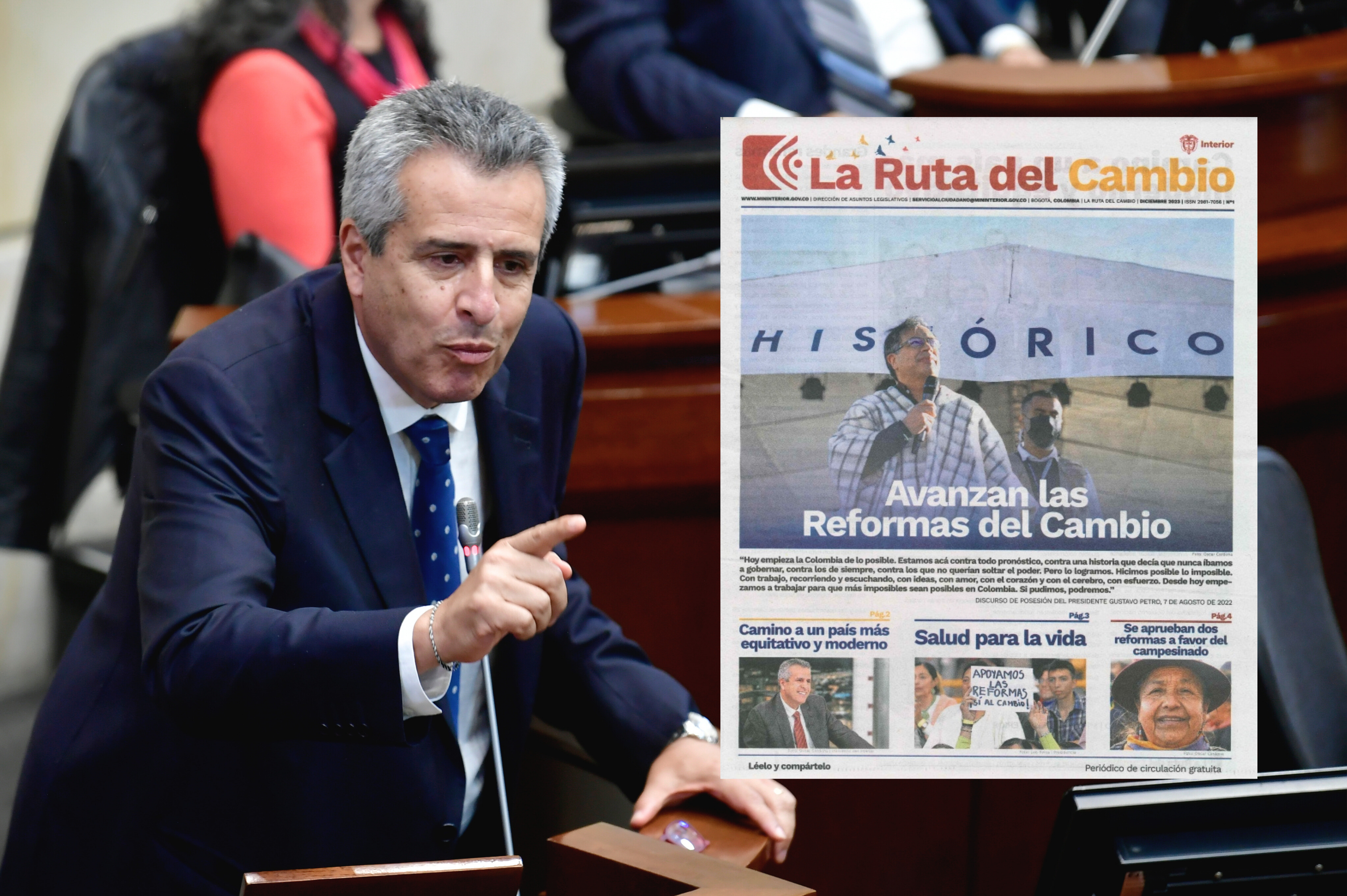 “La Ruta del Cambio”: este es el nuevo periódico del gobierno Petro sobre las reformas