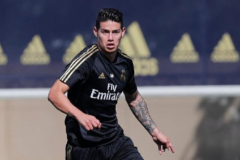 James Rodríguez, profesional desde niño