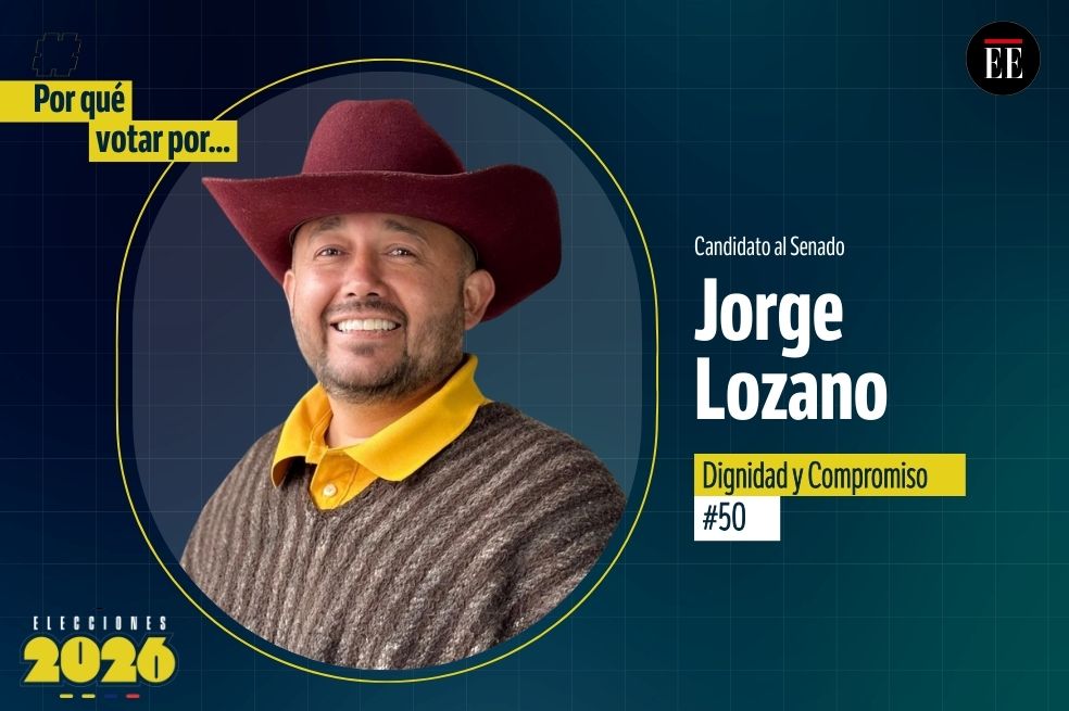 “Por qué votar por”: Jorge Hernando Lozano, candidato al Senado