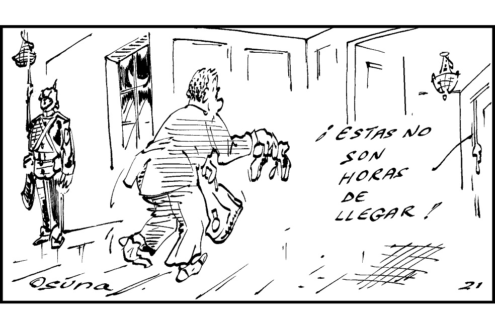 Tras una noche en la Sultana
