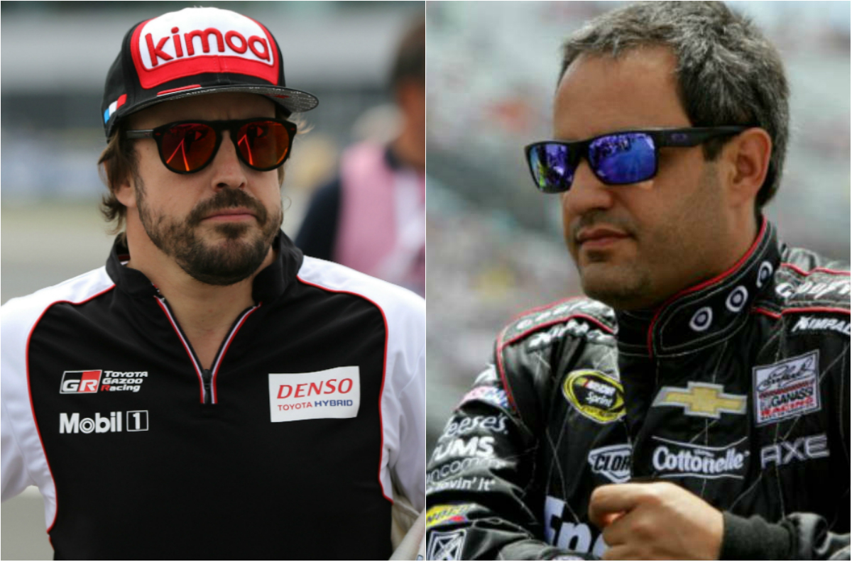 Juan Pablo Montoya y Fernando Alonso estarán en las 24 horas de Daytona