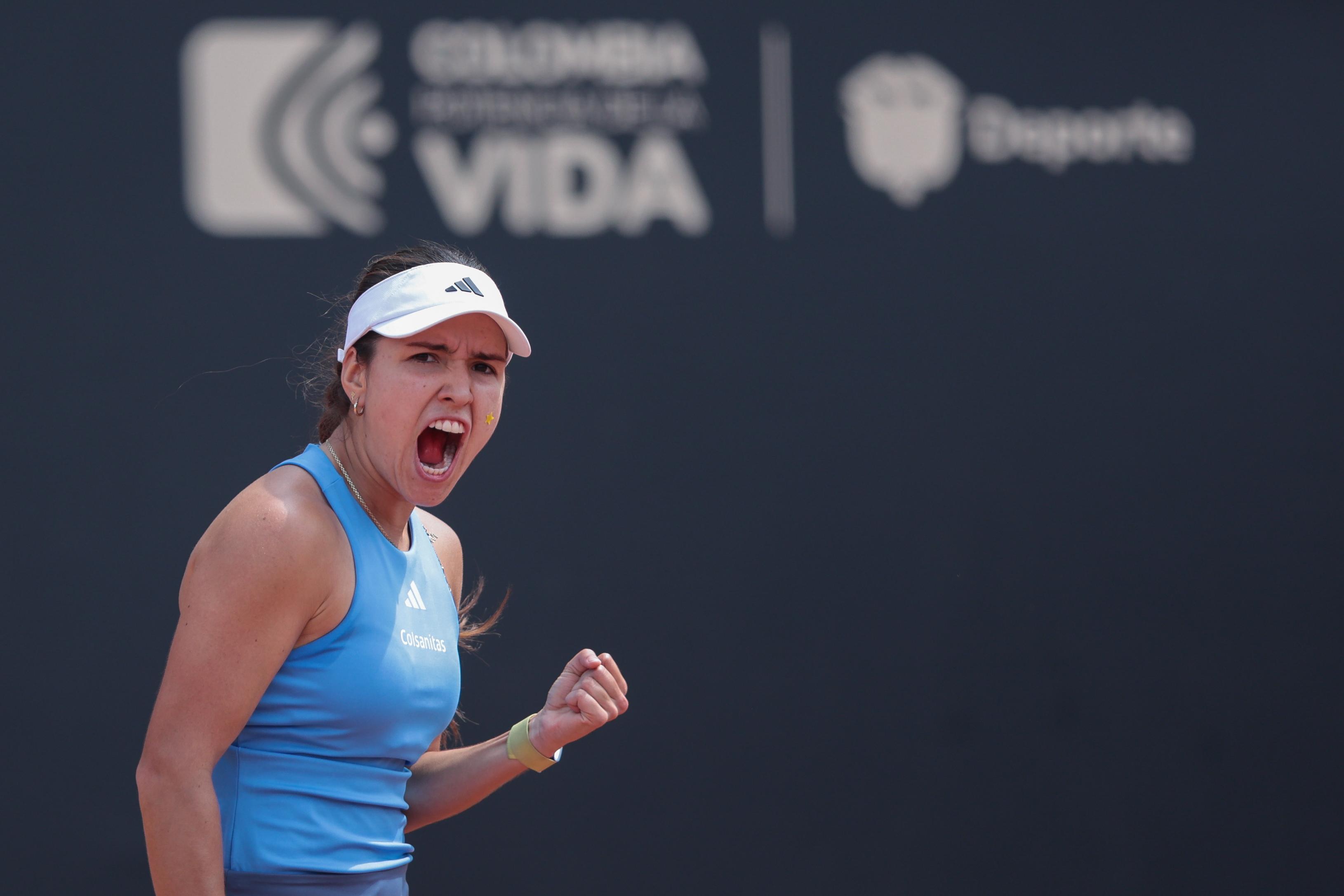 Camila Osorio, brillante: debut y victoria en la Copa Colsanitas de Bogotá