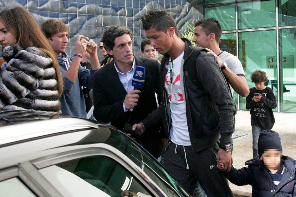Cristiano Ronaldo, un padre feliz y tranquilo