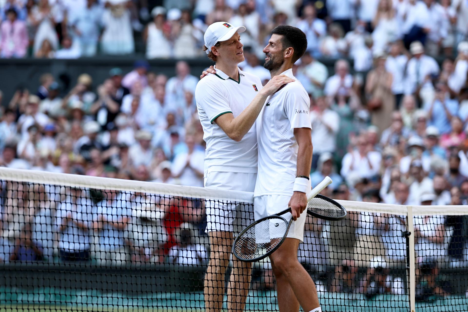 Jannik Sinner eliminó a Novak Djokovic y jugará la final de Wimbledon 2026