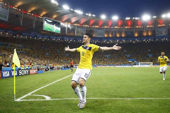 James Rodríguez, ganador del premio Puskás 2014