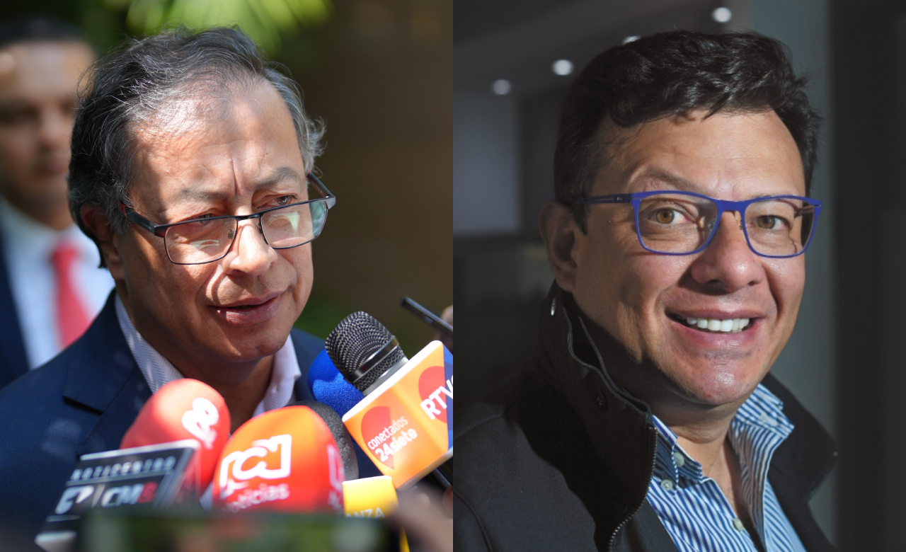 En medio de polémica en RTVC, Hollman Morris viajó a Davos en la comitiva de Petro