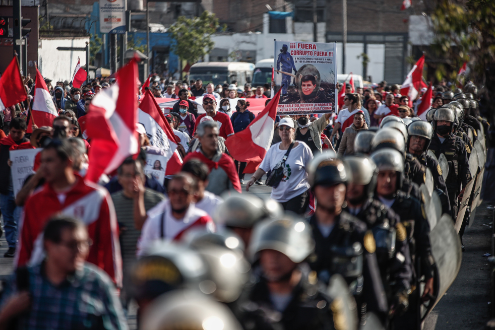 Protestas en Perú