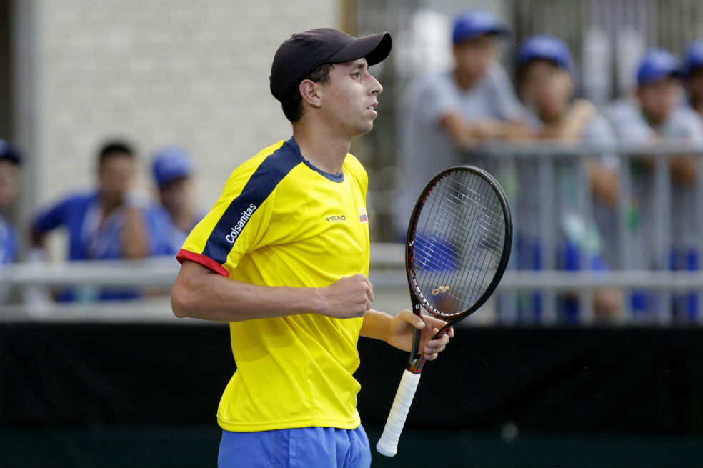 Daniel Galán venció a Guilherme Clezar e igualó la serie ante Brasil