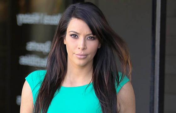 Kim Kardashian es vista por primera vez con su hija North West