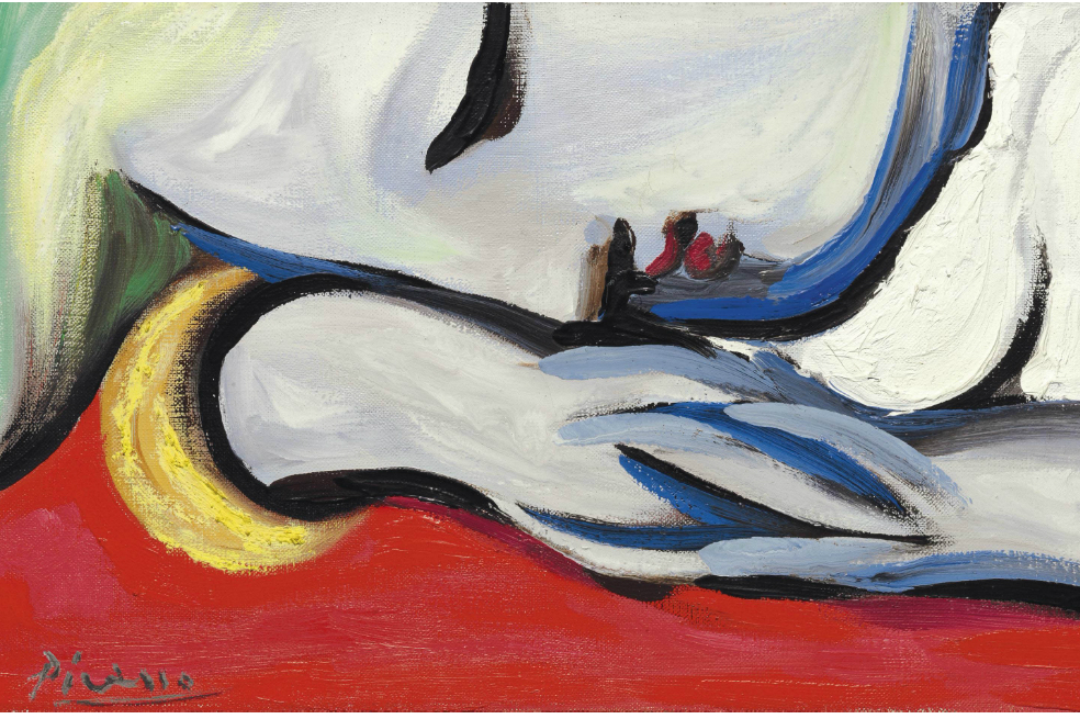 Un retrato de la "musa de oro" de Pablo Picasso, Marie-Thérése Walter, obra del artista español en 1932. / Cortesía