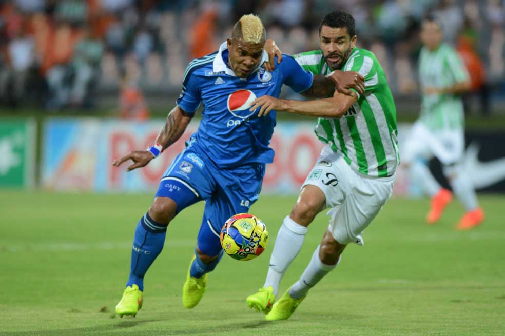 Nacional goleó 5-0 a Millonarios en el Atanasio Girardot