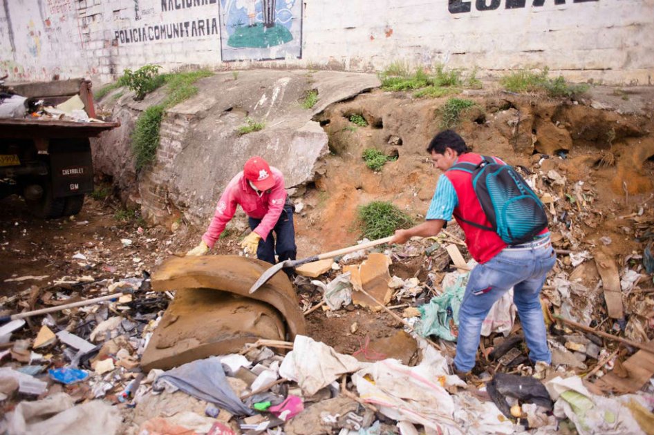 Santander le apuesta a la recuperación ambiental de basureros clandestinos
